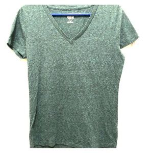 Teal V-Neck Shirt
